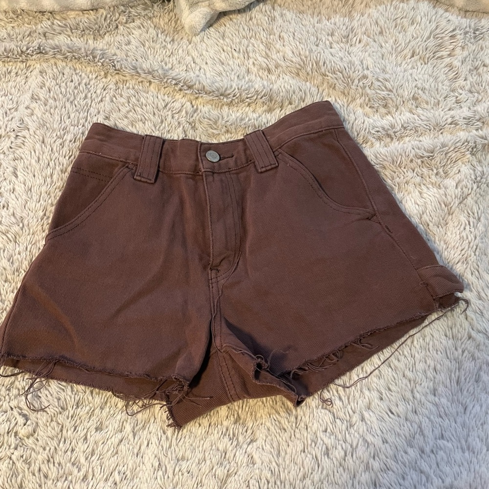 Brown Pacsun shorts, never worn, excellent condition